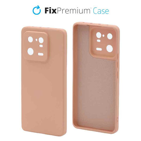 FixPremium - Caz Rubber pentru Xiaomi 13 Pro, portocale