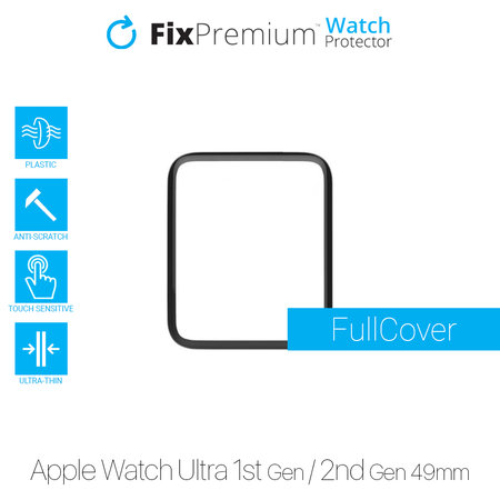 FixPremium Watch Protector - Plexiglas pentru Apple Watch Ultra 1st Gen & 2nd Gen (49mm)