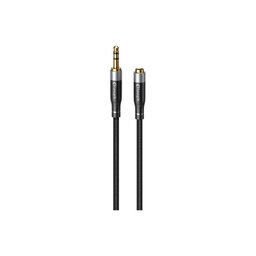 Elough - Jack 3.5mm (F) / Jack 3.5mm (M) AUX Cablu (2m), negru