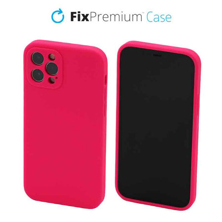 FixPremium - Silicon Caz pentru iPhone 13 Pro, roz