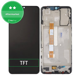 Vivo Y76 5G - Ecran LCD + Sticlă Tactilă + Ramă (Midnight Space) TFT