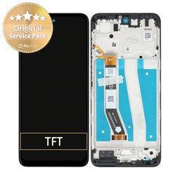 Motorola Moto G14 XT2341 - Ecran LCD + Sticlă Tactilă + Ramă (Black) - 5D68C23075 Genuine Service Pack