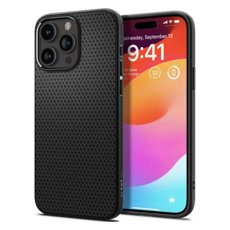 Spigen - Tok Liquid Air - iPhone 15 Pro, Matte Black