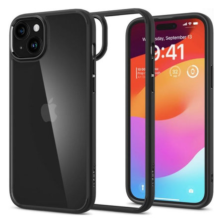 Spigen - Tok Ultra Hybrid - iPhone 15, Matte Black