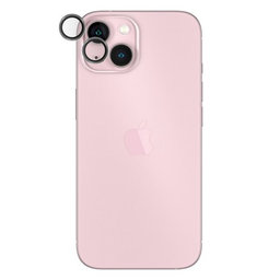 PanzerGlass - Capac de protecție a obiectivul camerei Hoops pentru iPhone 15 & 15 Plus, transparent