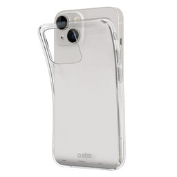 SBS - Caz Skinny pentru iPhone 15, transparent