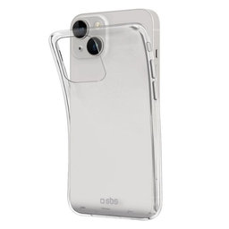 SBS - Caz Skinny pentru iPhone 15 Plus, transparent