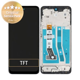 Motorola Moto G54 XT2343 - Ecran LCD + Sticlă Tactilă + Ramă (Black) - 5D68C23304 Genuine Service Pack