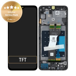 Samsung Galaxy A05s A057G - Ecran LCD + Sticlă Tactilă + Ramă (Black) - GH81-24364A Genuine Service Pack