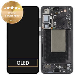 Samsung Galaxy S24 Plus S926B - Ecran LCD + Sticlă Tactilă + Ramă (Onyx Black) - GH82-33410A Genuine Service Pack