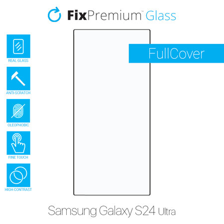 FixPremium FullCover Glass - Geam Securizat pentru Samsung Galaxy S24 Ultra