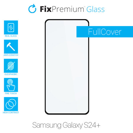 FixPremium FullCover Glass - Geam Securizat pentru Samsung Galaxy S24+