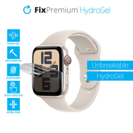 FixPremium - Unbreakable Screen Protector pentru Apple Watch 4, 5, 6, SE (44mm)