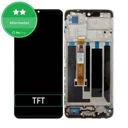 Realme C53 RMX3760 - Ecran LCD + Sticlă Tactilă + Ramă (Mighty Black) TFT