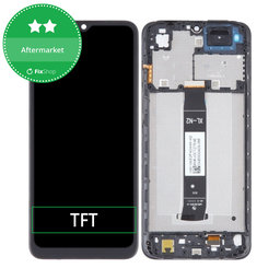 Xiaomi Redmi A2 - Ecran LCD + Sticlă Tactilă + Ramă (Onyx Black) TFT