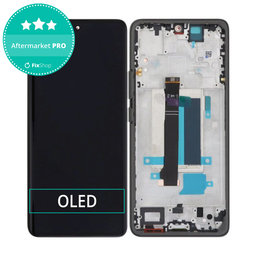 Xiaomi Redmi Note 13 Pro+ 23090RA98C - Ecran LCD + Sticlă Tactilă + Ramă (Fushion Black) OLED