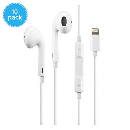 Apple - Slúchadlá EarPods s Lightning Konektorom - MMTN2ZM/A (10 Pack)