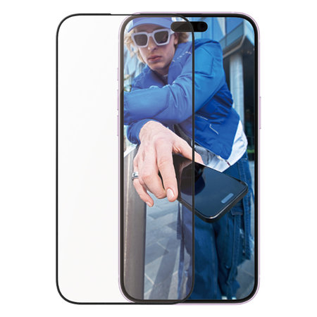 PanzerGlass - Geam Securizat UWF cu aplicatorul pentru iPhone 16 Plus, aluminium