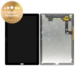 Huawei MediaPad M5 10.8 - Ecran LCD + Sticlă Tactilă (Space Grey) - 02351VJC Genuine Service Pack