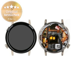 Huawei Watch GT3 Milo B19T 42mm - Ecran LCD + Sticlă Tactilă + Ramă (Gold Stainless Steel) - 02354QVM Genuine Service Pack