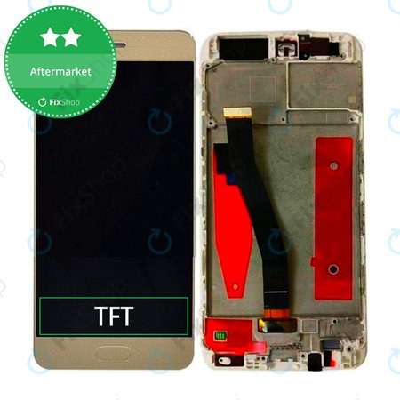 Huawei P10 - Ecran LCD + Sticlă Tactilă + Ramă (Gold) TFT