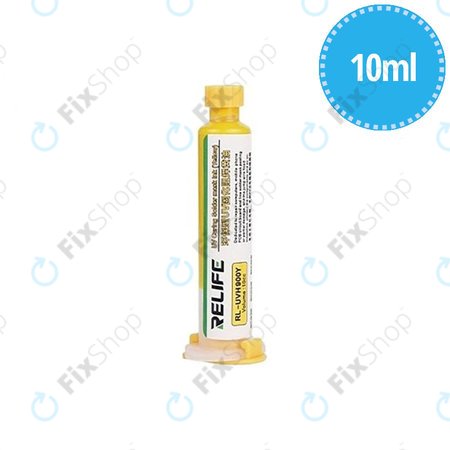 Relife RL-UVH900Y - Mască UV Rezistentă de lipit - 10ml (Galben)