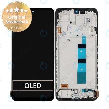 Xiaomi Redmi Note 12 23021RAAEG 23021RAA2Y - Ecran LCD + Sticlă Tactilă + Ramă (Onyx Gray) - 56000100M700 Genuine Service Pack