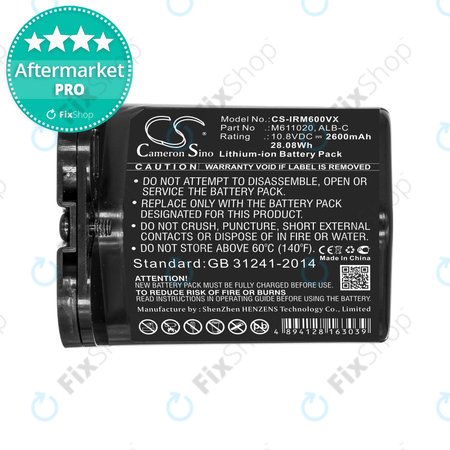 iRobot Braava jet m6 - Baterie ALB-C, M611020 Li-Ion 10.8V 2600mAh HQ