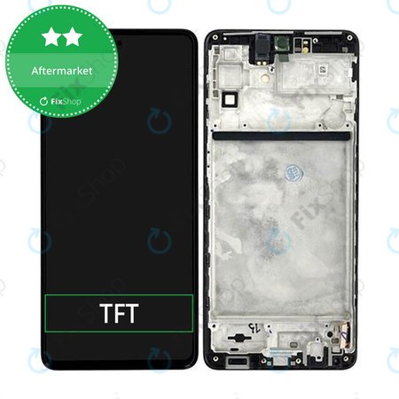 Samsung Galaxy M53 5G M536B - Ecran LCD + Sticlă Tactilă + Ramă (Black) TFT