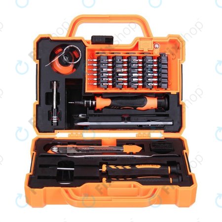 Jakemy JM-8139 - Set de Unelte de service pentru servicii electronice în Valiză Profi 45în1