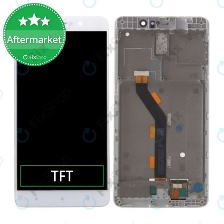 Xiaomi Mi 5s - Ecran LCD + Sticlă Tactilă + Ramă (White) TFT