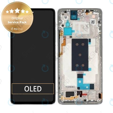 Xiaomi 11T Pro - Ecran LCD + Sticla Tactilă + Ramă (Moonlight White, Celestial Blue) - 5600040K3S00, 56000D0K3S00 Genuine Service Pack