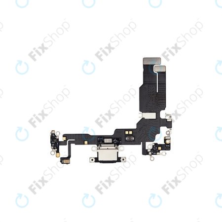 Apple iPhone 15 - Conector de Încărcare + Cablu Flex (Black)