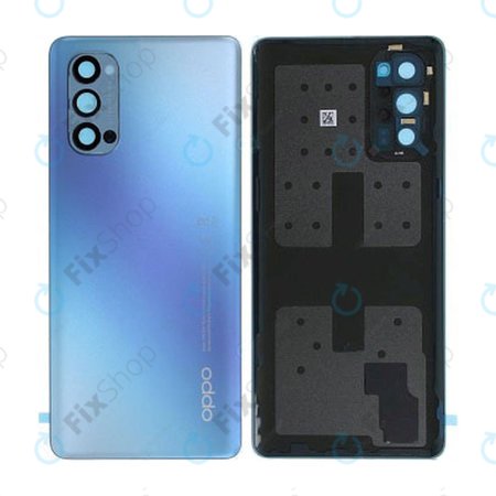 Oppo Reno 4 Pro - Carcasă Baterie (Galactic Blue) - 4904738 Genuine Service Pack