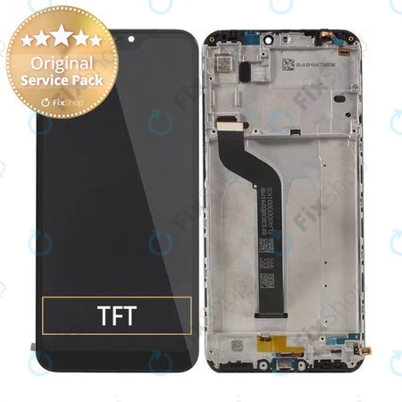 Xiaomi Mi A2 Lite (Redmi 6 Pro) - Ecran LCD + Sticlă Tactilă + Ramă (Black) - 560610035033 Genuine Service Pack