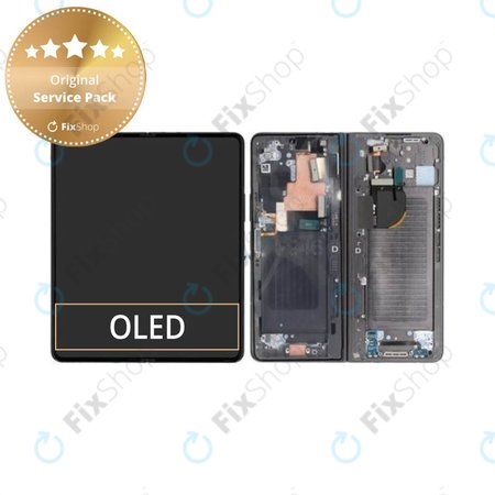 Samsung Galaxy Z Fold 5 F946B - Ecran LCD + Sticlă Tactilă + Ramă (Gray) - GH82-31842D Genuine Service Pack