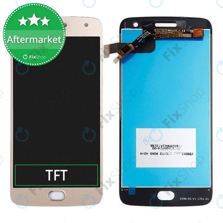 Motorola Moto G5 Plus - Ecran LCD + Sticlă Tactilă (Gold) TFT