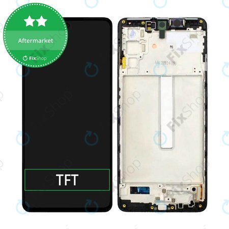 Samsung Galaxy M52 5G M526B - Ecran LCD + Sticlă Tactilă + Ramă (Black) TFT