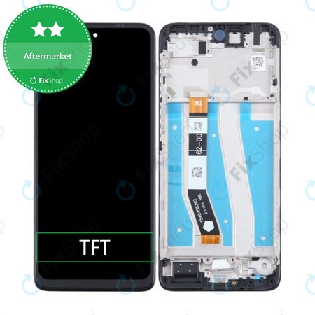 Motorola Moto G14 - Ecran LCD + Sticlă Tactilă + Ramă (Steel Gray) TFT