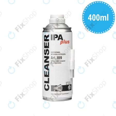 Cleanser IPA Plus - Spray de curățat cu perie - Isopropanol 100% (400ml)