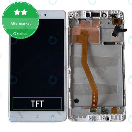 Lenovo K6 Note K53a48 - Ecran LCD + Sticlă Tactilă + Ramă (White) TFT