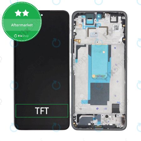 Xiaomi Redmi Note 11 Pro+ 5G 21091116UG - Ecran LCD + Sticlă Tactilă + Ramă (Mysterious Black) TFT