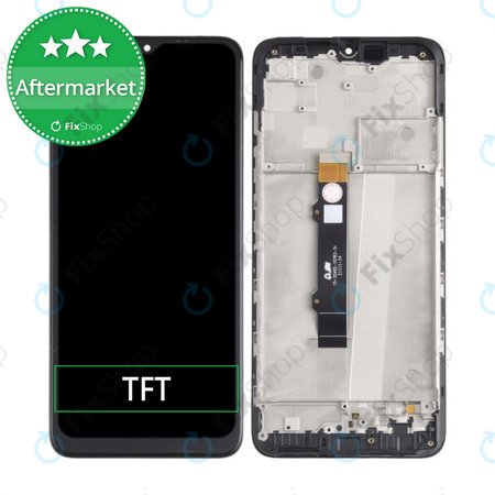 Motorola Moto G50 XT2137 - Ecran LCD + Sticlă Tactilă + Ramă (Steel Gray) TFT