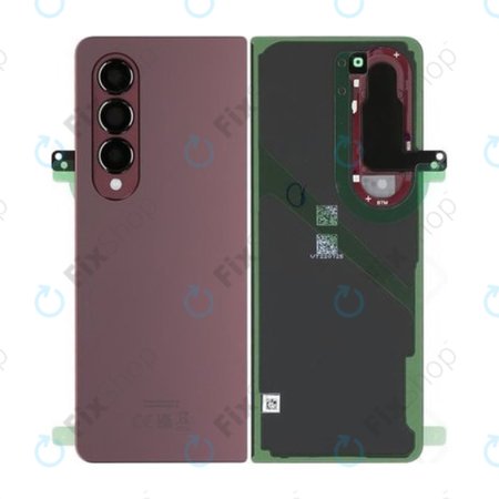 Samsung Galaxy Z Fold 4 F936B - Carcasă Baterie (Burgundy) - GH82-29254D Genuine Service Pack