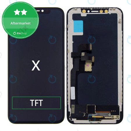 Apple iPhone X - Ecran LCD + Sticlă Tactilă + Ramă TFT