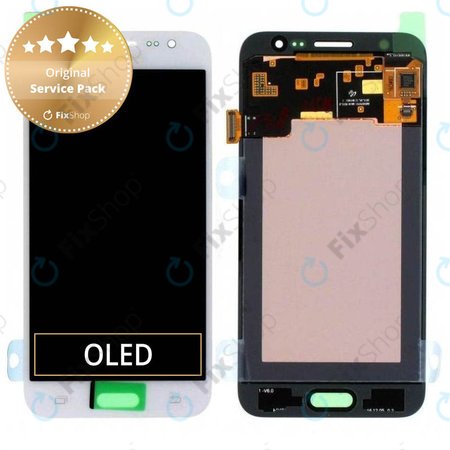 Samsung Galaxy J5 J500F - Ecran LCD + Sticlă Tactilă (White) - GH97-17667A Genuine Service Pack