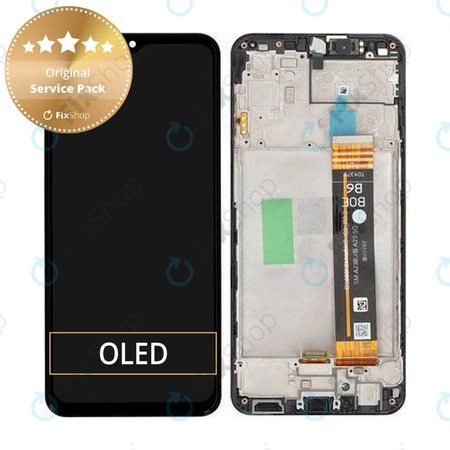 Samsung Galaxy A23 A236B - Ecran LCD + Sticlă Tactilă + Ramă - GH82-29734A, GH82-29735A Genuine Service Pack