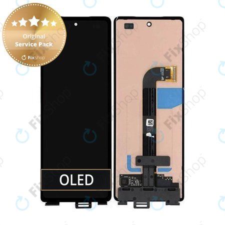 Samsung Galaxy Z Fold 2 F916B - Ecran LCD + Sticlă Tactilă - GH82-23943A, GH82-24024A Genuine Service Pack