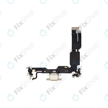 Apple iPhone 15 Plus - Conector de Încărcare + Cablu Flex (Yellow)