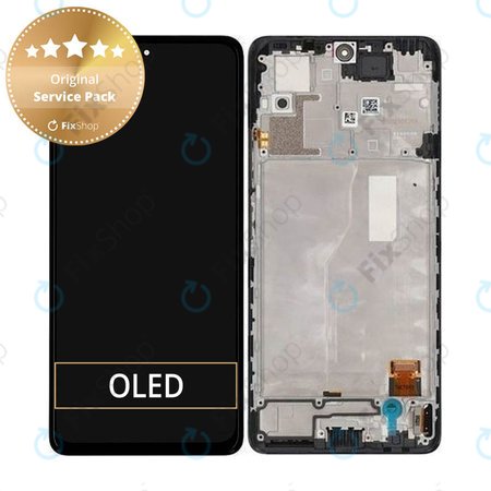 Xiaomi Redmi Note 10 Pro - Ecran LCD + Sticlă Tactilă + Ramă (Onyx Gray) - 56000200K600 Genuine Service Pack